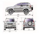 Toyota Land Cruiser 2003 года